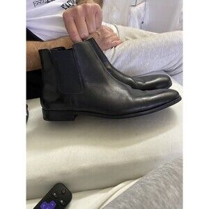 Express Black Leather Chelsea Boot Size 12M/Padded Insole/NWOB